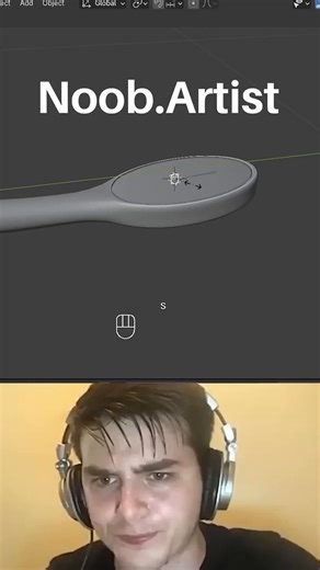 Noob vs Pro artist: creating tooth brush