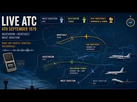 Vintage Heathrow ATC (1979) | Real Radio from 47 Years Ago!