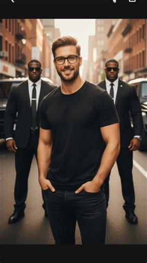 “Bodyguard Style Look | Instragram viral image | Viral”#gemini #edit #shorts #ai #viral #promt