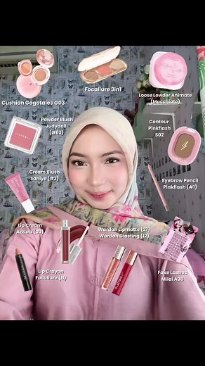 Focallure Lip Crayon & Cushion Makeup Tutorial