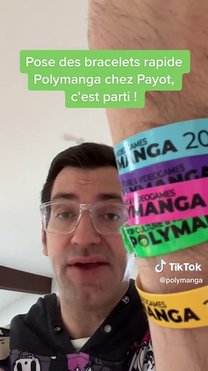Pose des bracelets rapides POLYMANGA dans toutes les librairies PAYOT dès le 20 mars. Valable pour tous les billets POLYMANGA 2023. Pose directe à votre poignet, on ne peut pas prendre le bracelet pour d’autres personnes. C’est le bracelet d’accès à POLYMANGA, il ne faut pas l’enlever avant le festival. La pose se fera aussi à l’entrée du festival, dès l’ouverture. PS: Le billet POLYMANGA sert pendant le festival, ne le jetez pas ! Librairies PAYOT avec pose bracelets à Berne La Chaux-de-Fonds F