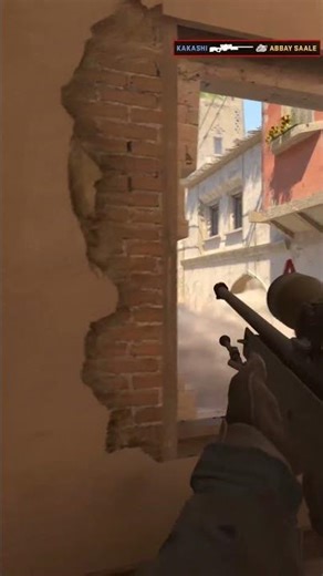 This CS2 Sniper Play is DISGUSTING 🎯 #CS2Highlights #AWPClips #FPS