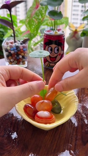throw away the mineral water bottle after drinking it, make it a wine glass and flower