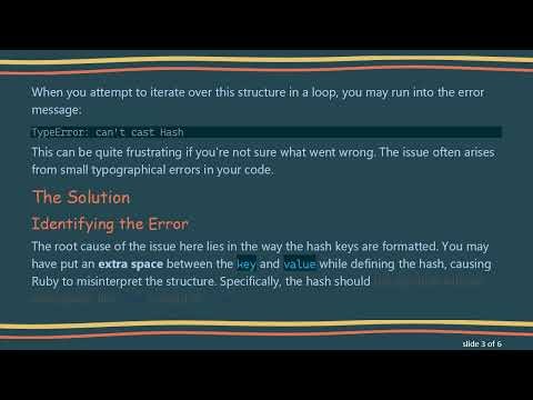 How to Convert an Array of Hashes to Individual Hashes in Ruby
