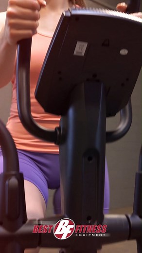 The Best Fitness BFCT1B Elliptical Cross Trainer offers a comprehensive cardiovascular workout that's easy on your joints, all within a compact design. The BFCT1B helps tone and strengthen legs while elevating heart rate by simulating a natural running or stair-climbing motion. Choose from eight levels of smooth magnetic resistance to customize intensity. The BFCT1B features synchronized arms that engage the upper body and work seamlessly with the lower body for a smooth, calorie-burning, full-b