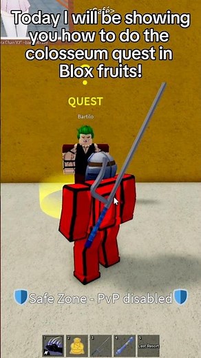 HOW TO DO THE COLOSSEUM QUEST IN BLOX FRUITS | #subscribe #tutorial #roblox #fypシ