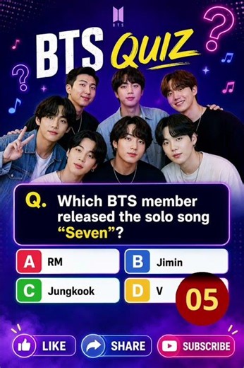 💜 Only True ARMY Can Answer This BTS Quiz! 🎤🔥#shorts