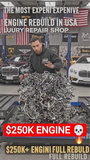 Inside a $250K Engine Rebuild… This Isn’t Cheap 😳