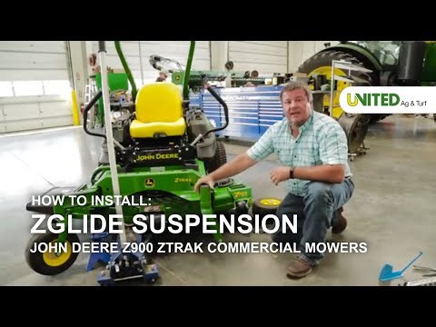 How to Install ZGlide Suspension® on a John Deere Z900 ZTrak Commercial Mowers