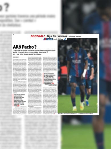 🇪🇨 Faut-il s’inquiéter pour Pacho ? (non) Le jeune défenseur central équatorien a convaincu tout le monde du côté du PSG depuis son arrivée. Reste que ce début de saison fait naître quelques critiques. Alors faut-il s’inquiéter pour Pacho ? Je ne pense pas, et voilà pourquoi. #Pacho #WillianPacho #PSG #Parissaintgermain #TeamPSG #Ligue1 #SportsTikTok #FootballTikTok #TalkMyFootball