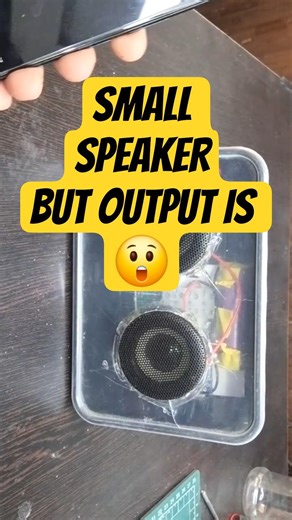 DIY Bluetooth Speaker: This Bass Will SHOCK You! 🔊🤯 #shorts #diy #electronics