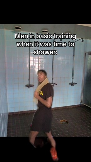 Thats why i was either the first one in or the last one to go in. #army #navy #marines #airforce #military #basictraining