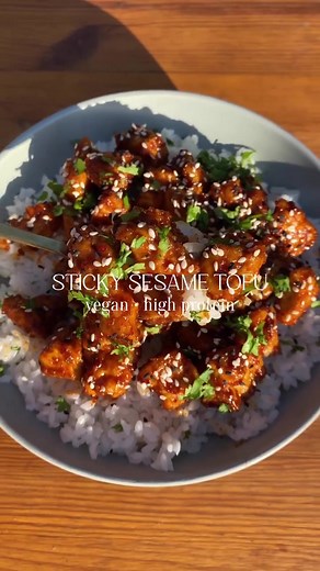 Delicious Sticky Sesame Tofu Recipe for Vegan Meal Prep