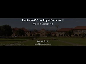 Rad229 (2020) Lecture-06C: Motion Encoding