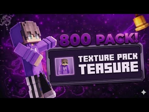 My 800 Pack ( The Teasure ) #minecraft