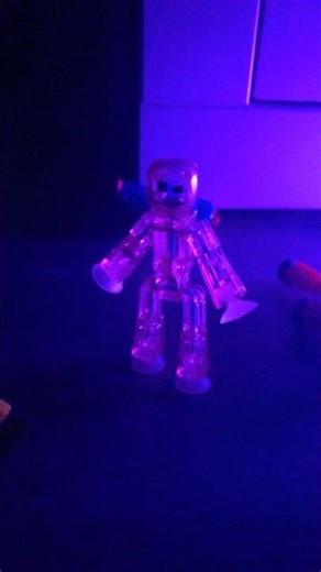 Stikbot fight pt 3 ⚠️ WARNING ⚠️ This video has flashing lights #stopmotion #fighting #toys