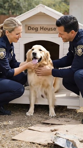 A Stray Dog Ran to a Police Officer for Shelter… But What Happened Next Changed Everything 🇺🇸