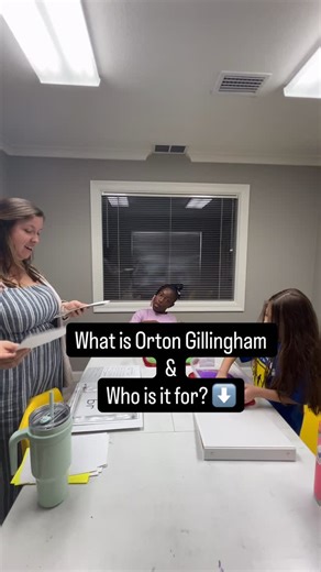 Niceville Tutoring on Instagram: "What is Orton-Gillingham? It’s a structured, multisensory approach to reading that teaches how language actually works—step by step. Who is it for? ✔️ Students with dyslexia ✔️ Struggling or hesitant readers ✔️ Kids who haven’t clicked with traditional reading instruction ✔️ Anyone who needs reading taught explicitly, not assumed Orton-Gillingham doesn’t rush. It builds confidence, decoding skills, and real literacy—one sound at a time. 📚✨#tutoring"
