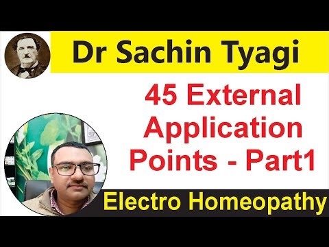 Dr Sachin tyagi Electro Homeopathy class | 45 Body points part1 | BEMS