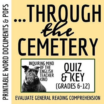 "The Path through the Cemetery" by Leonard Q. Ross Quiz and Answer Key