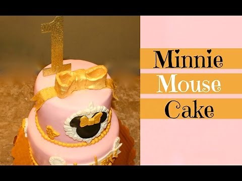 How To Make A Minnie Mouse Cake