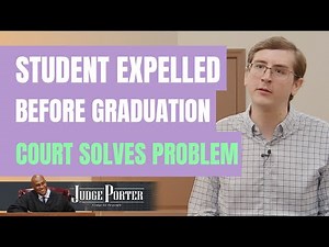 Student Expelled Before Graduation. Court Solves Problem