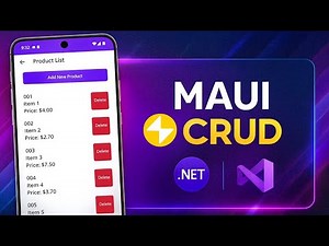 Learn CRUD in .NET MAUI with JWT Authentication (Full Tutorial)