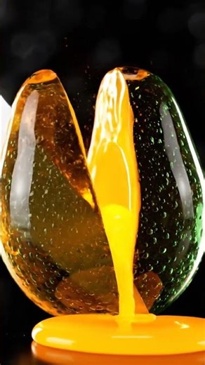 So Sharp It Feels Illegal 🥑🔥#science #volcano#lava#magma #relaxing #experiements #experiment#geology