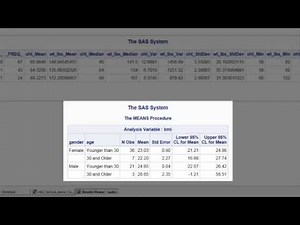 Descriptive Analysis of a Continuous Outcome and a Categorical Predictor