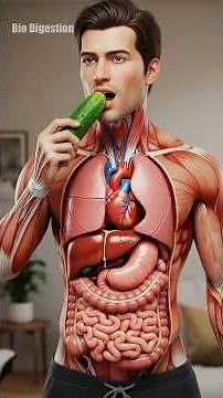 What Happens When You Eat a Cucumber? 🥒 | 3D Medical Animation