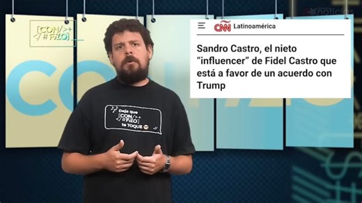 Censuran en “Con filo” un fragmento sobre Sandro Castro que Michel Torres difundió en redes