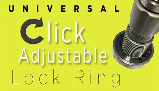 Universal Click Adjustable Lock Ring - Whidden Gunworks