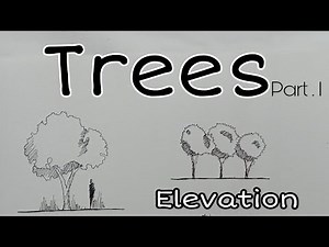 Trees Elevation for Architecture Sketches | New | rdoseven architects