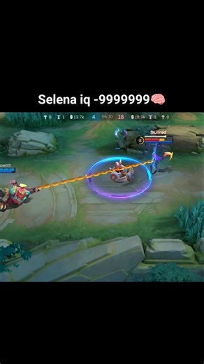 Noob selena 😂 #mobilelegends​ #mlbb​ #mobalegends5v5​ #fyp​ #shorts​
