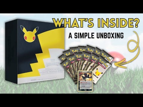 Pokémon Center Celebrations ETB Unboxing! What’s Inside the 25th Anniversary Box?