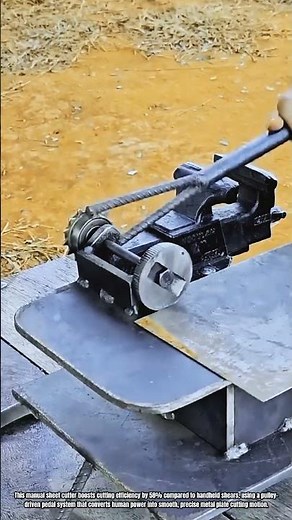 Best Innovation Tools: Way to Manual Metal Sheet Cutter Tool for 60 Precision Cuts per Hour
