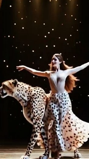 The Impossible Duet: A Cheetah and a Human Da