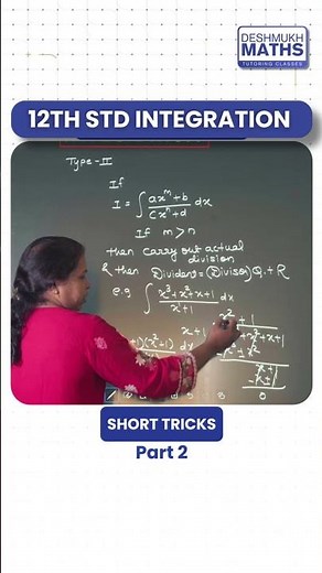 Integration Short Trick Part 2 | Class 12 Maths Easy Shortcut for Board & JEE