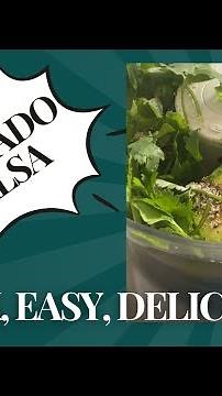 Quick, Easy, Delicious-Avocado Salsa