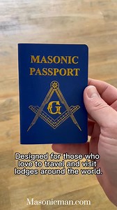 Have you seen our Masonic Record Book. Check it out on our website https://masonicman.com/collections/accessories/products/masonicman-passport #masonic #Freemasons #freemasonry #masonicman | MasonicMan