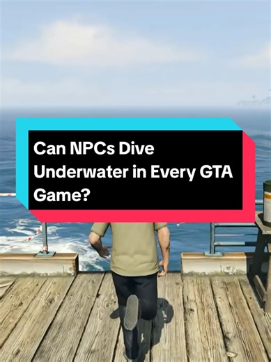 Can NPCs Dive Underwater in Every GTA Game?