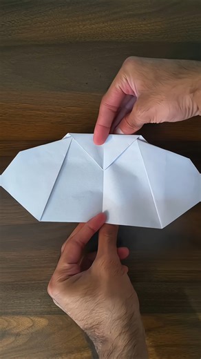 How to make Flapping Wings Plane, Bat Paper Plane #shorts #paper