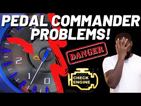 PEDAL COMMANDER PROBLEMS: Stuck Accelerator, Check Engine Light & More