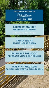 1.1K views · 11 reactions | So many things are planned in Middleton this weekend and into next week — check out what's happening May 9-18 in Middleton, Wisconsin. You can view all tourism events on our calendar at https://visitmiddleton.com/things-to-do/events/ | Visit Middleton | Facebook