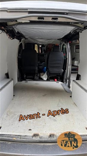 Avant - Après : transformation d'un Citroën Jumpy en van aménagé !