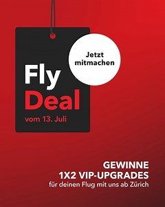 Flug schon gebucht? Jetzt kannst du dein Reiseerlebnis mit uns upgraden! ✈️ Heute hast du die Chance, für dich und deine Begleitung unseren exklusiven VIP-Service am Zürich Flughafen zu gewinnen – für einen perfekten Start in die Ferien: 👑 Priority Check-in – vorbei an langen Schlangen ⚡ Fast Lane Security – entspannt durch die Kontrolle 💤 Zugang zur Lounge – relaxen vor dem Abflug 💯 Priority Boarding – als einer der Ersten an Bord 🧳 Gepäck-First – dein Koffer kommt zuerst Pure Reise-Entspan