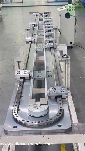 Horizontally Installed Synchronous Belt Driven Elliptical Ring Track Conveyor