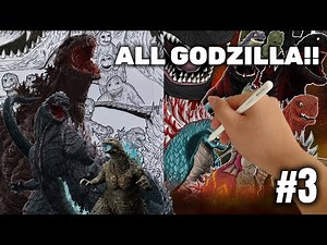 I’m going the colour Every Godzilla From (1954-2024) [SHIN GODZILLA, GODZILLA SP & TAKASHI YAMAZAKI]