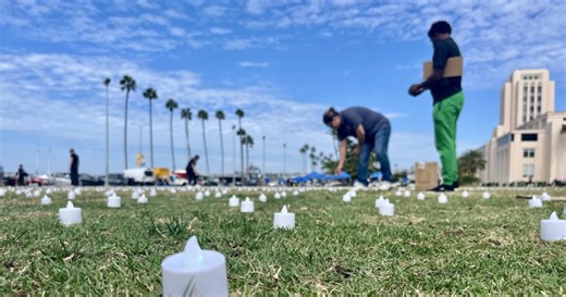 World Homeless Day marked in downtown San Diego with vigil and free services