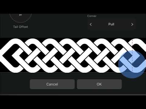 Celtic seamless brushes and patterns Affinity Designer 2